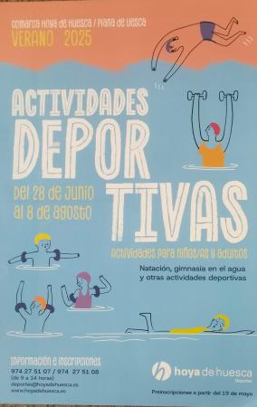 Imagen Actividades Deportivas para niñ@s y adultos. Verano 2025. Comarca de la...
