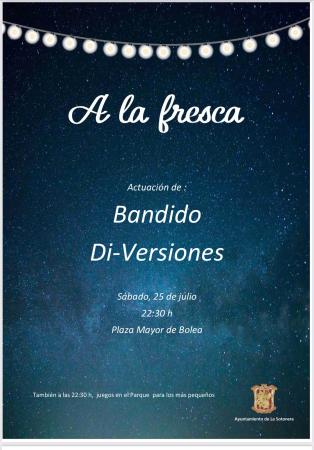 Imagen Noches A La Fresca con Bandido Di-versiones