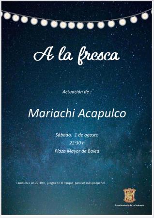 Imagen Noches a la Fresca con Mariachis Acapulco