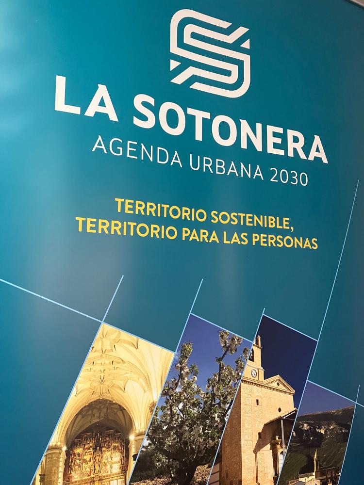Imagen: La Agenda Urbana de La Sotonera 2030 cuenta con un logotipo específico del proyecto